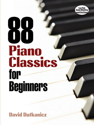 cover image of 88 Piano Classics for Beginners